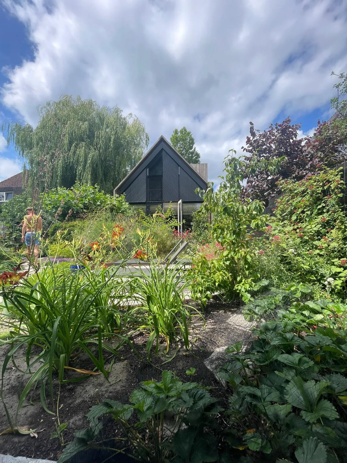 Eetbare siertuin in Amsterdam