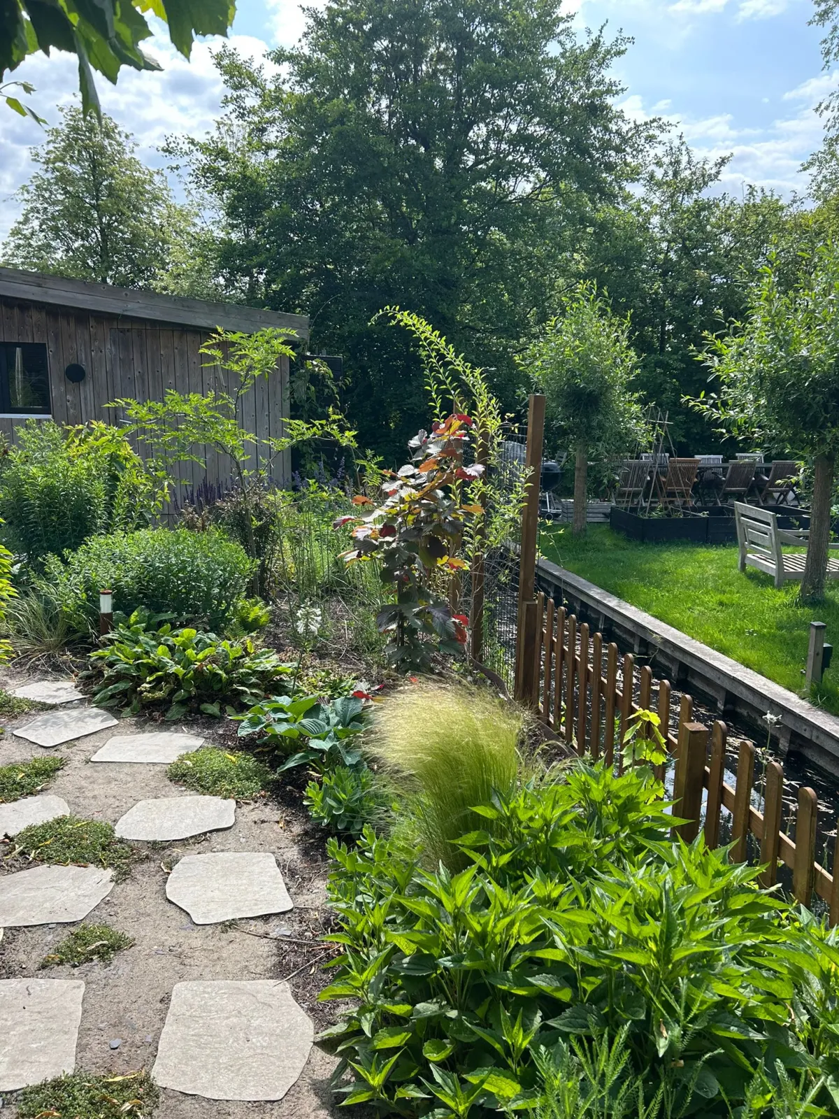 Eetbare siertuin in Amsterdam